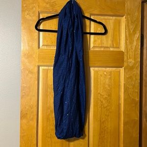Must have Infinity Scarf.  Navy with some sequins.